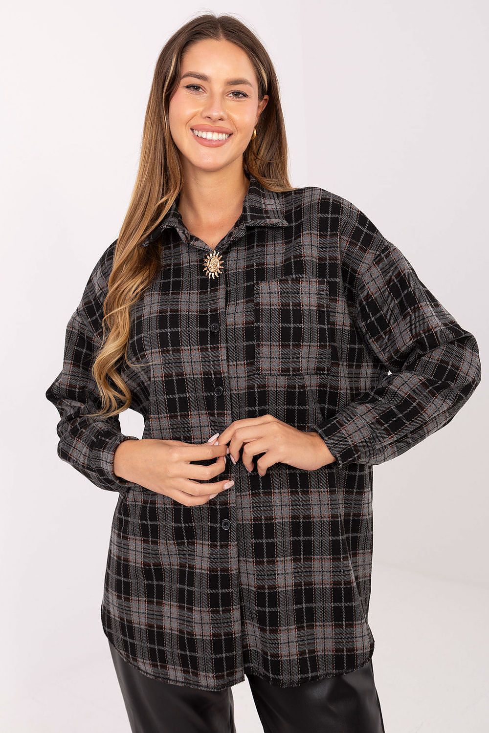 Flannel Long sleeve shirt Italy Moda