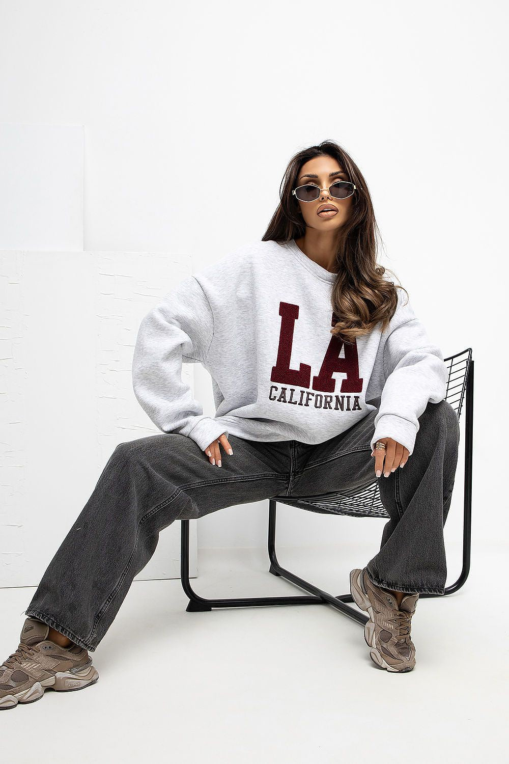 Passform Sweatshirt Rue Paris