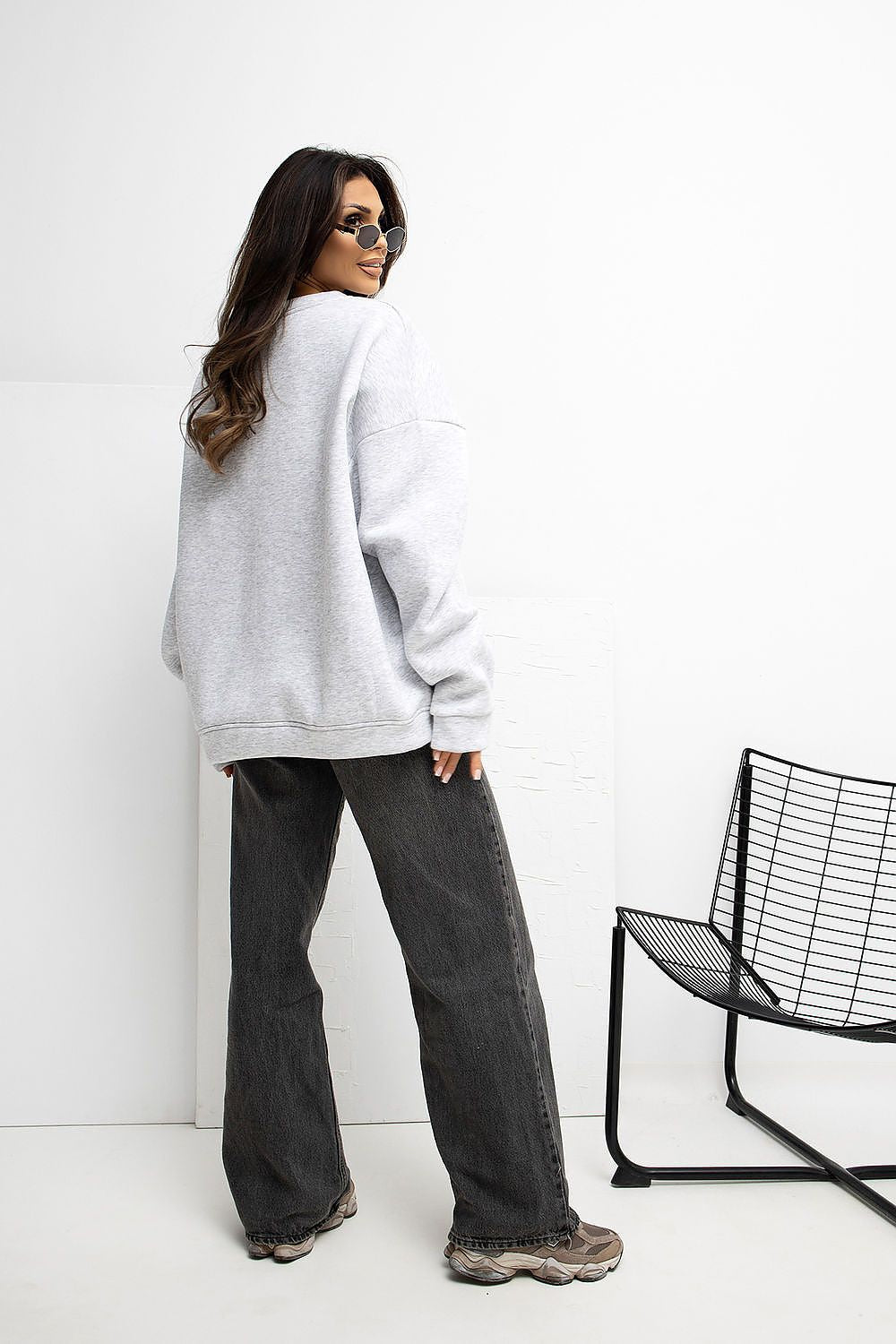 Passform Sweatshirt Rue Paris