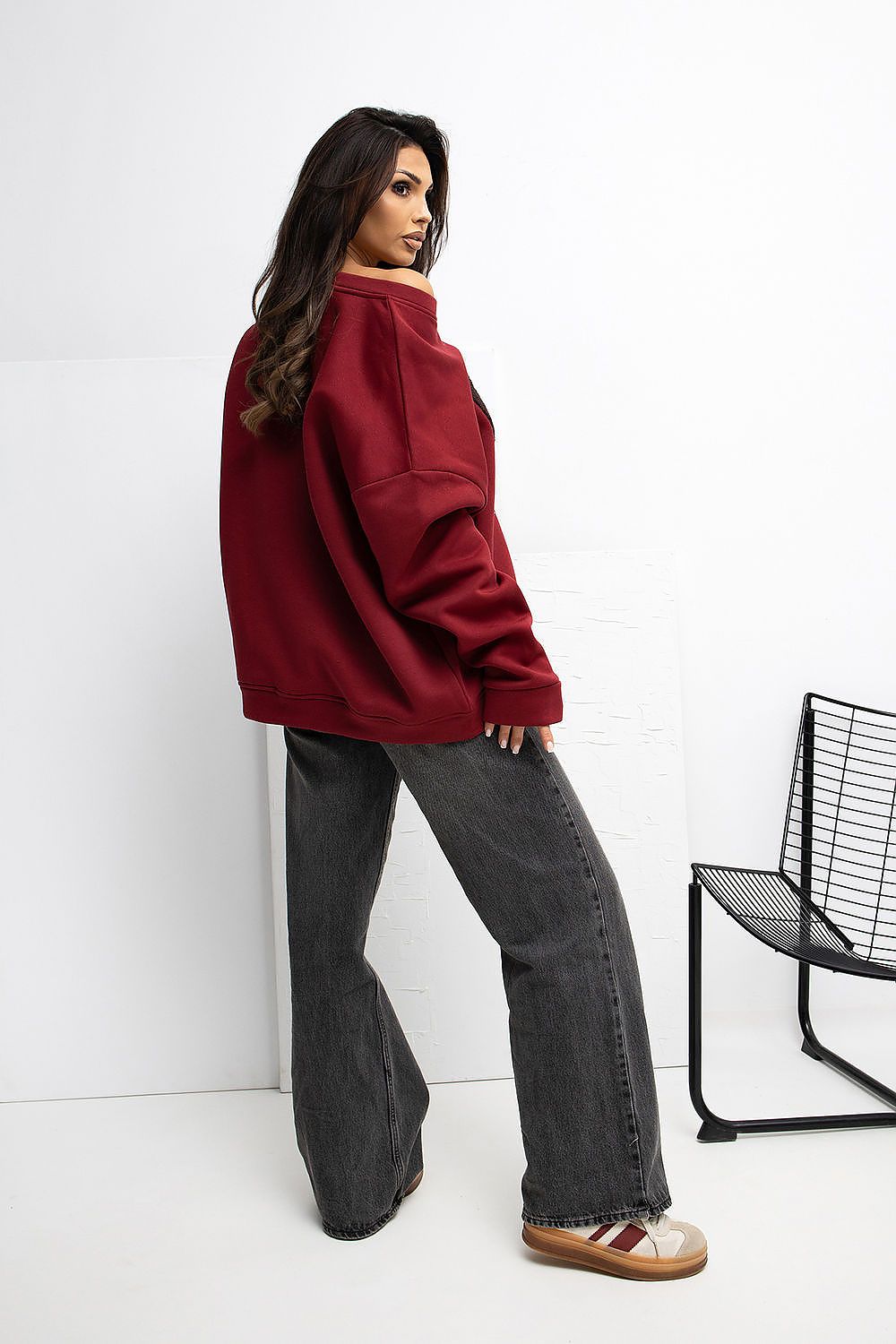 Passform Sweatshirt Rue Paris