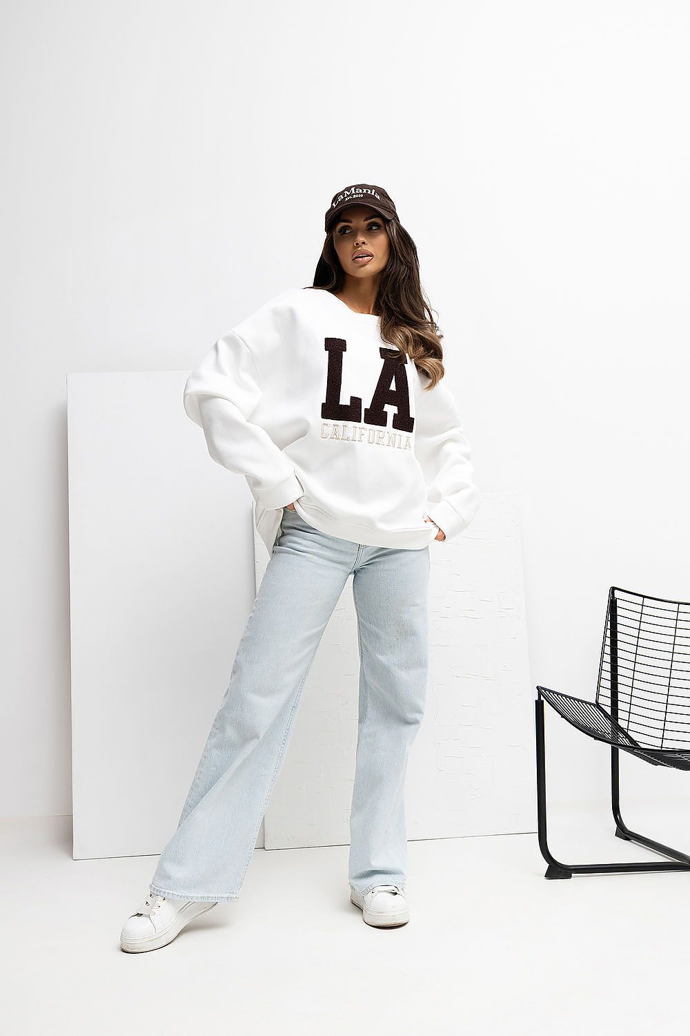 Passform Sweatshirt Rue Paris
