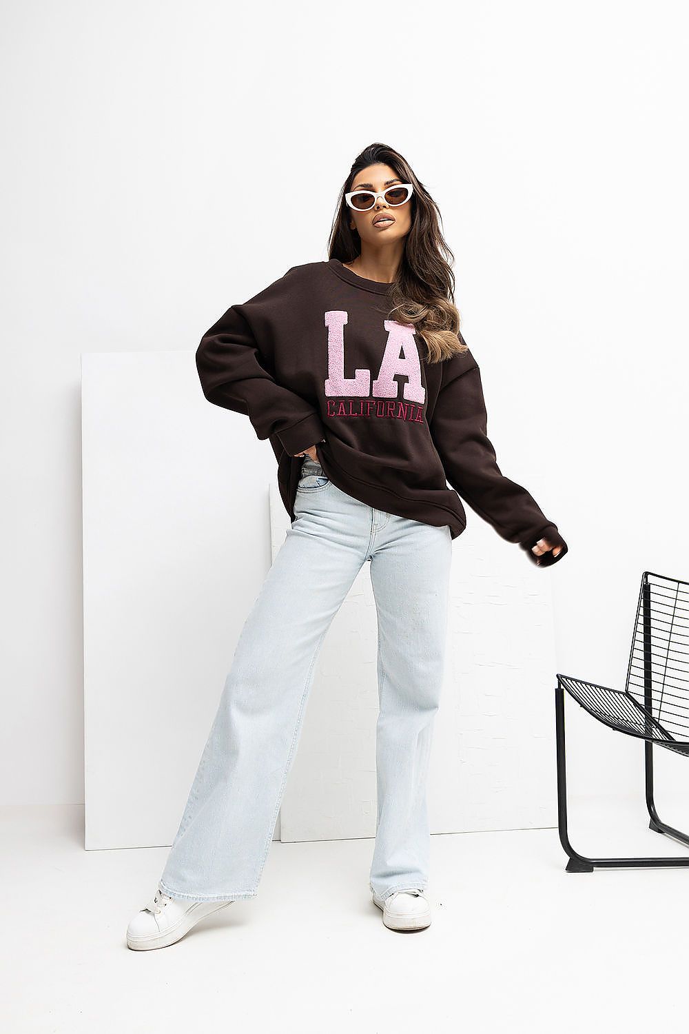 Passform Sweatshirt Rue Paris