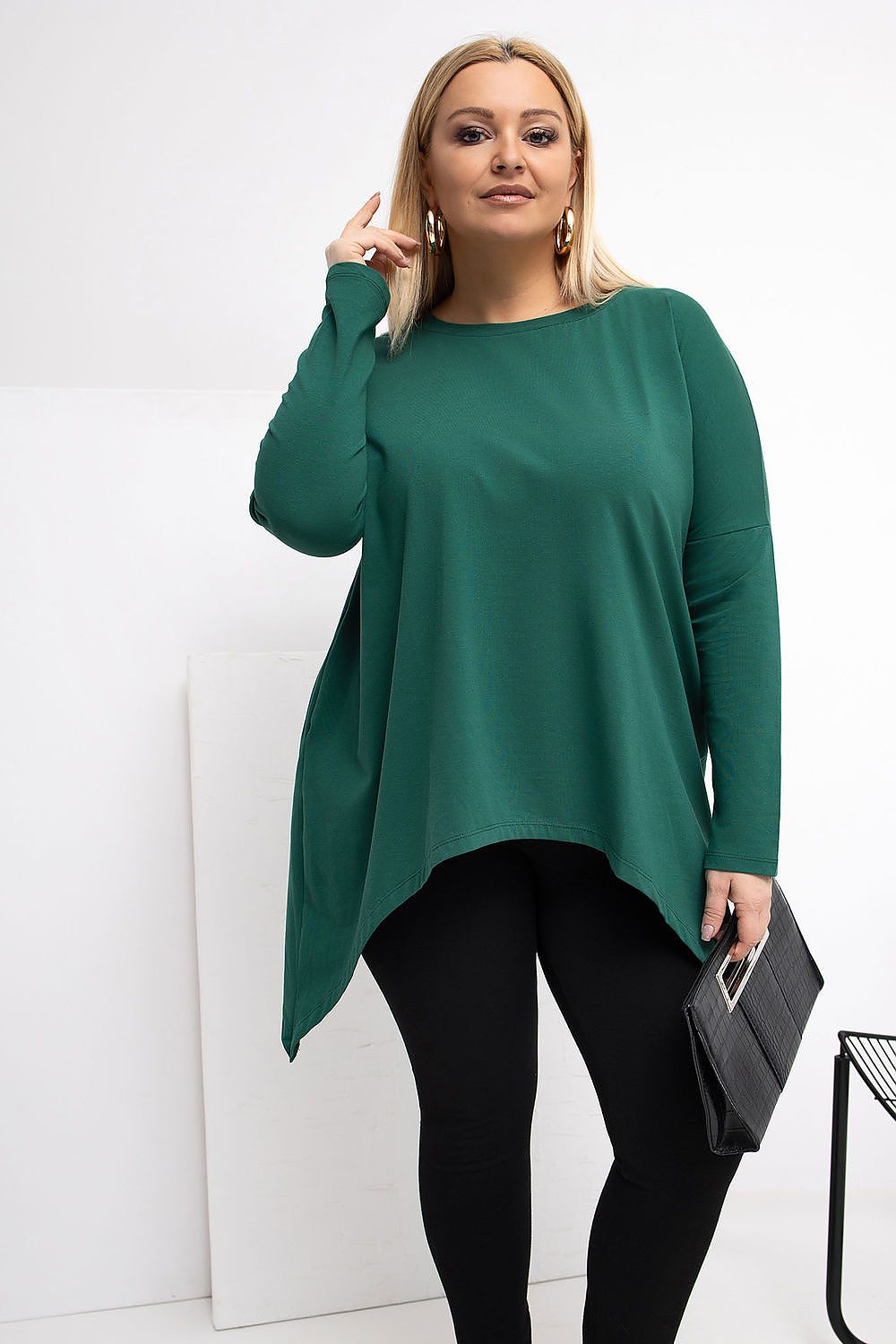 Plus size long cut Tunic Relevance