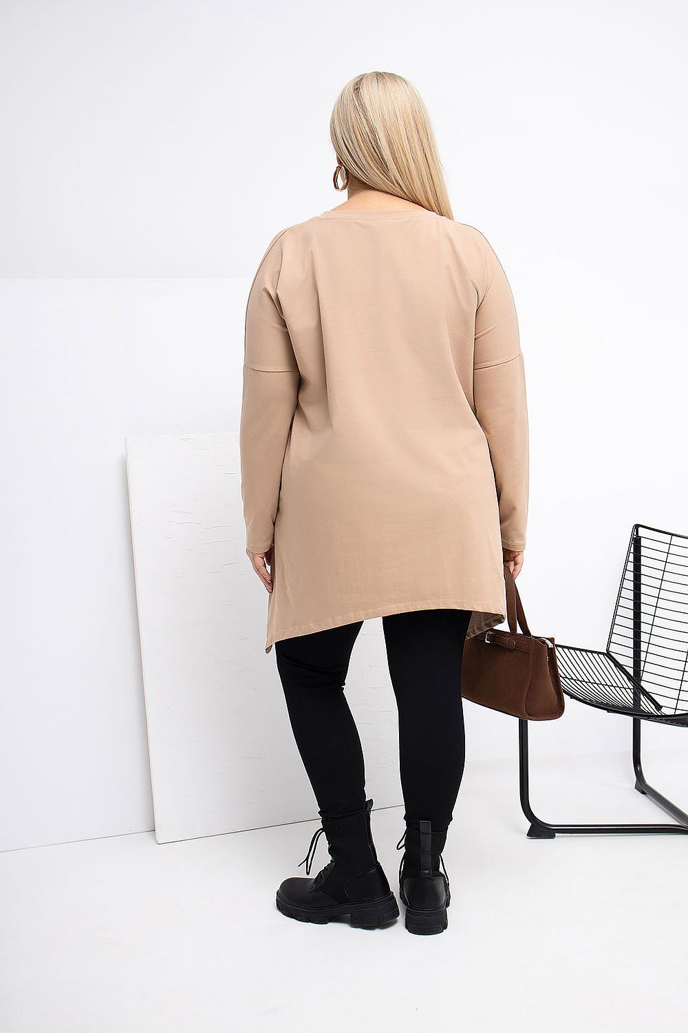 Plus size long cut Tunic Relevance