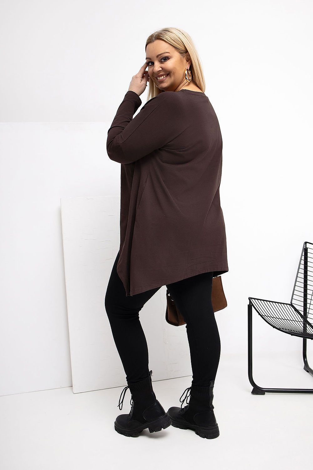 Plus size long cut Tunic Relevance