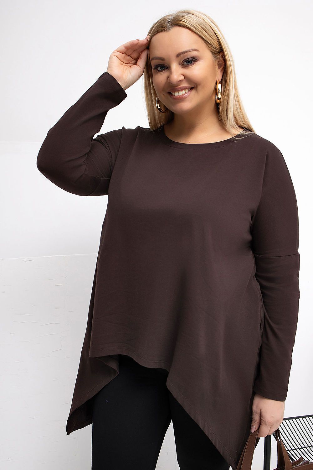 Plus size long cut Tunic Relevance