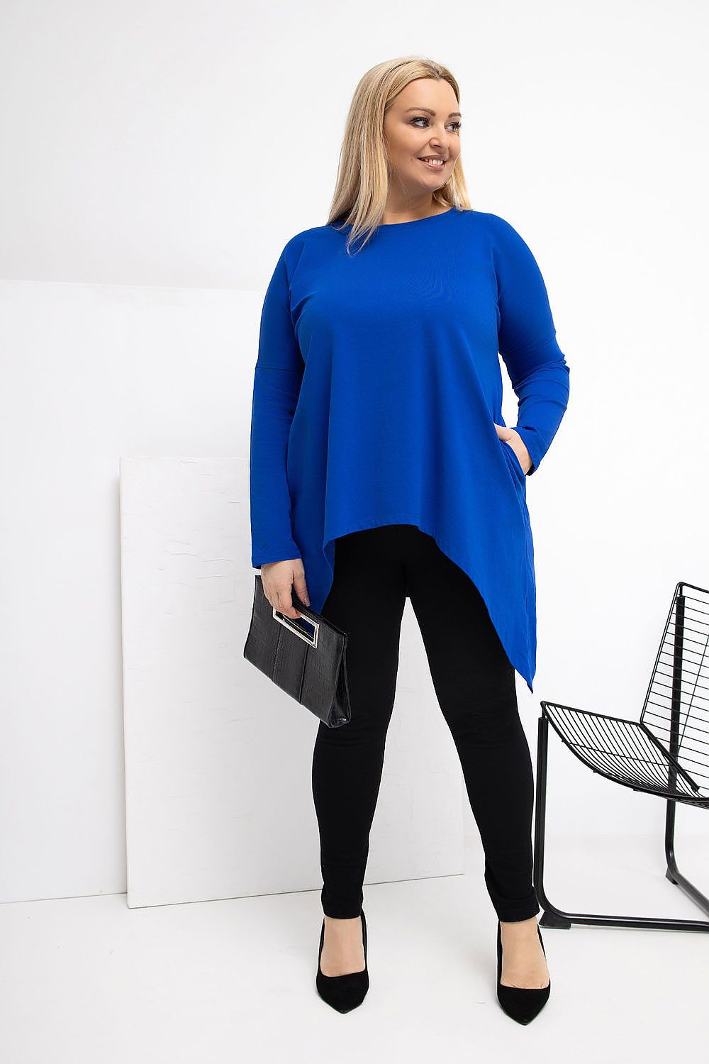 Plus size long cut Tunic Relevance