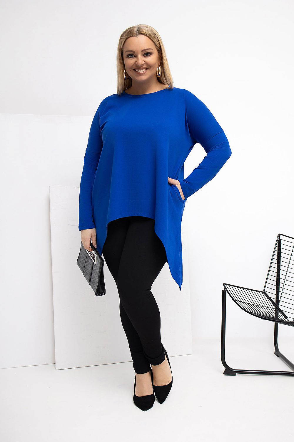 Plus size long cut Tunic Relevance