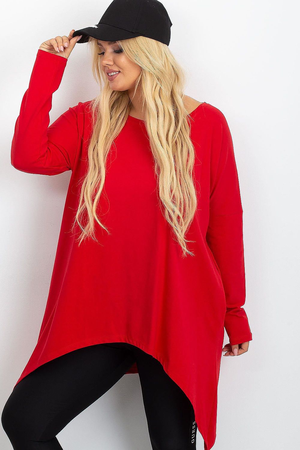 Plus size long cut Tunic Relevance