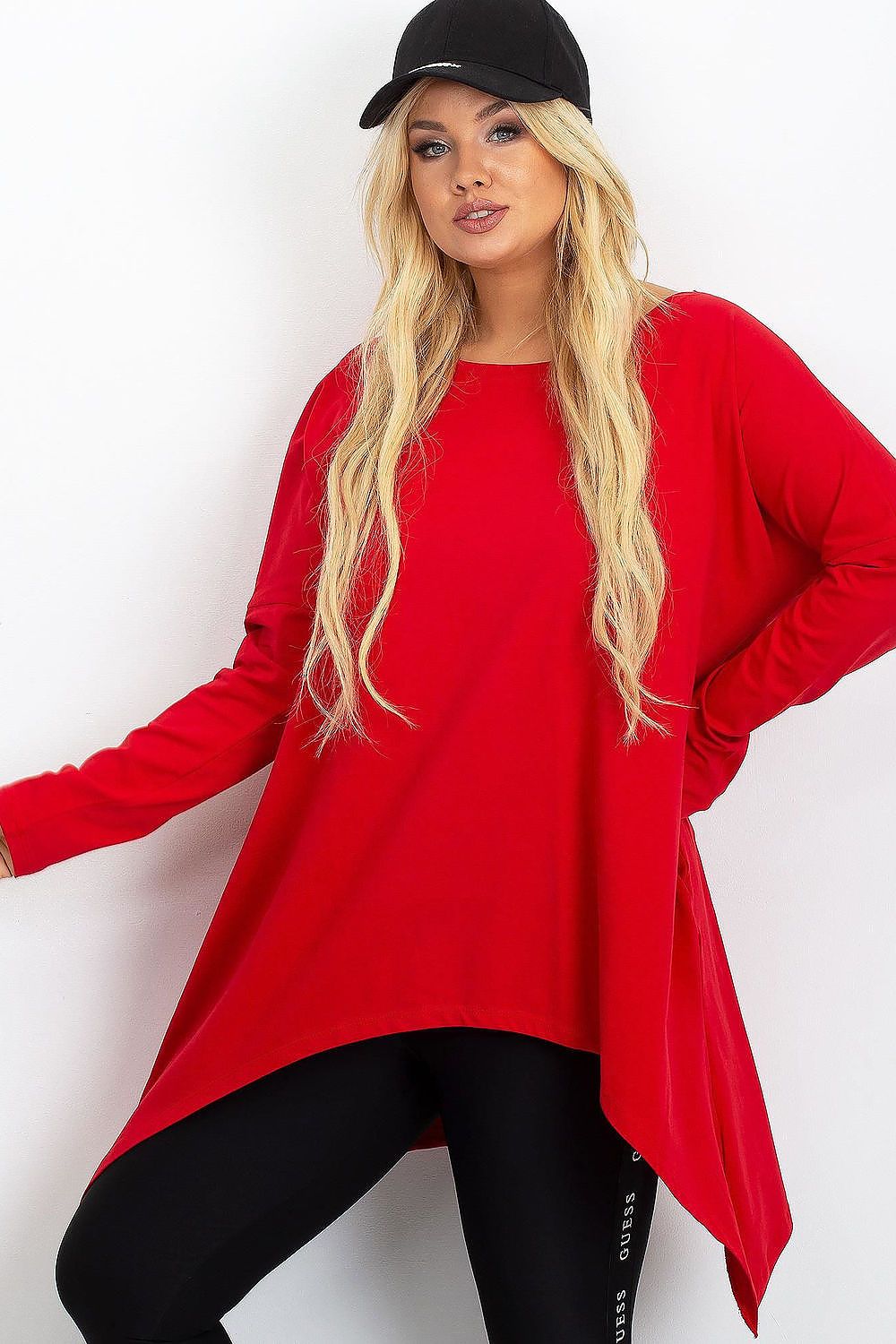 Plus size long cut Tunic Relevance