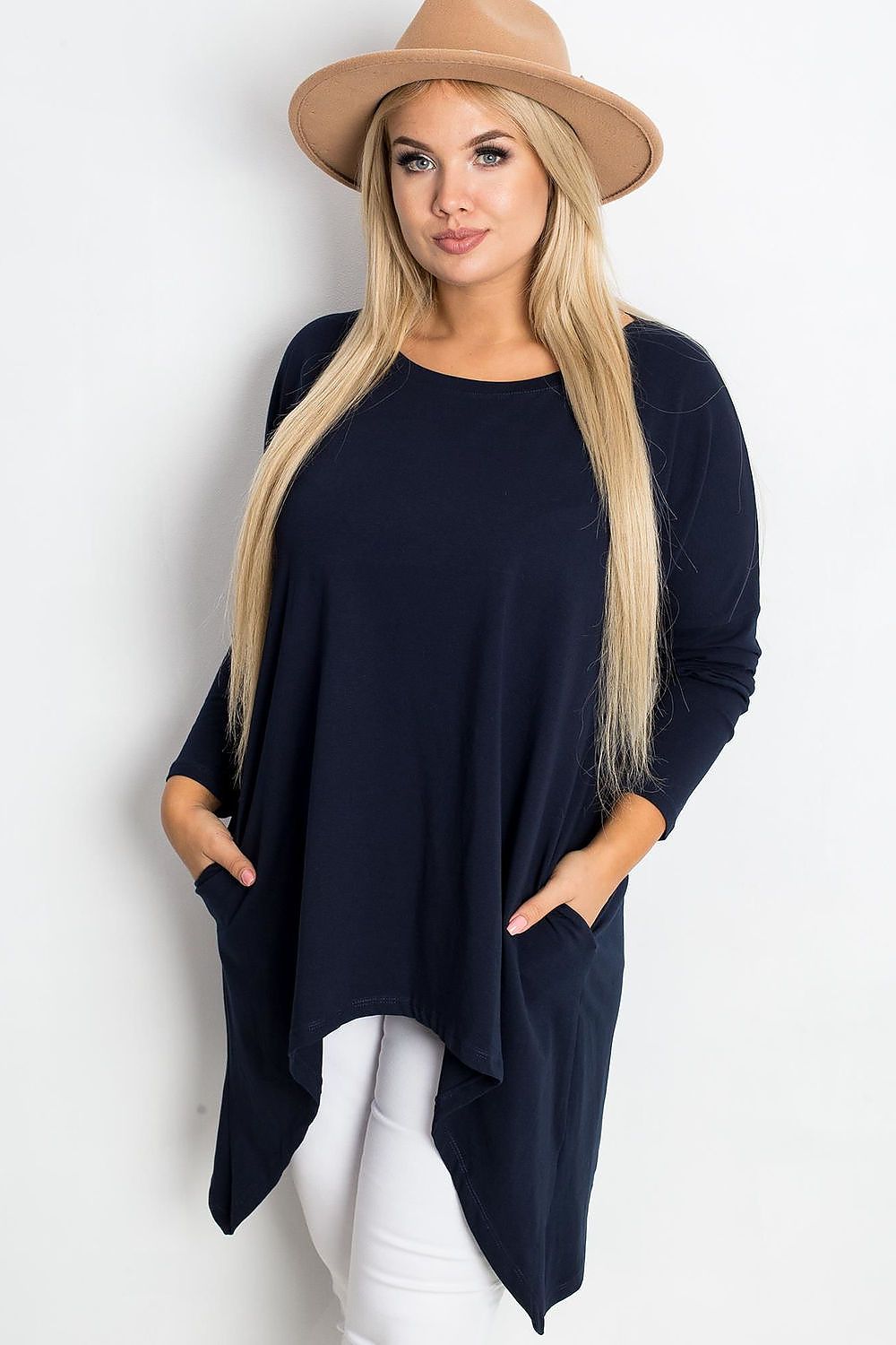 Plus size long cut Tunic Relevance