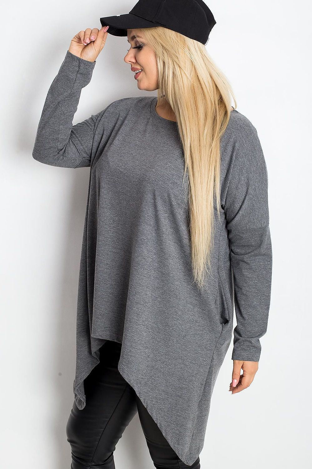 Plus size long cut Tunic Relevance