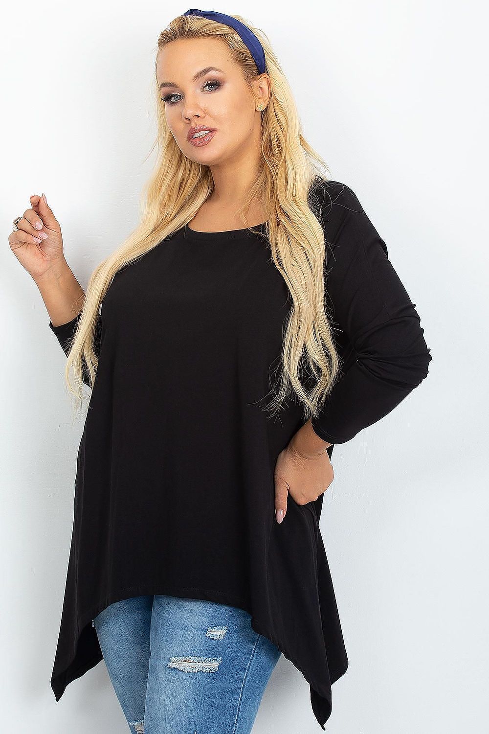 Plus size long cut Tunic Relevance