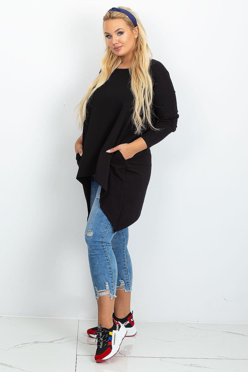 Plus size long cut Tunic Relevance