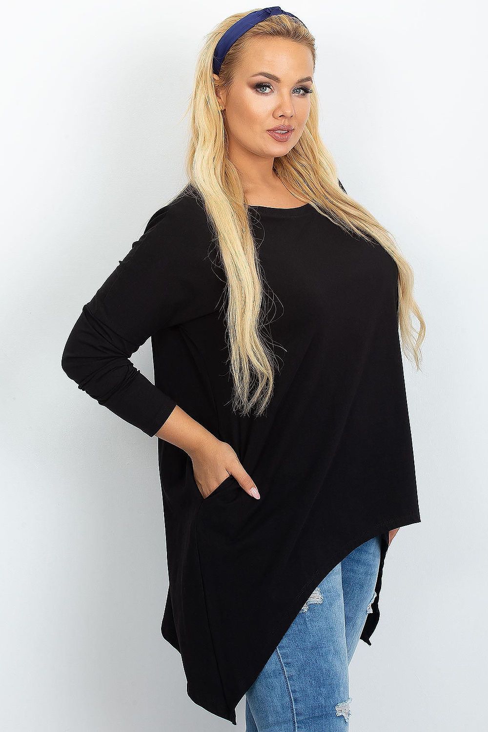 Plus size long cut Tunic Relevance