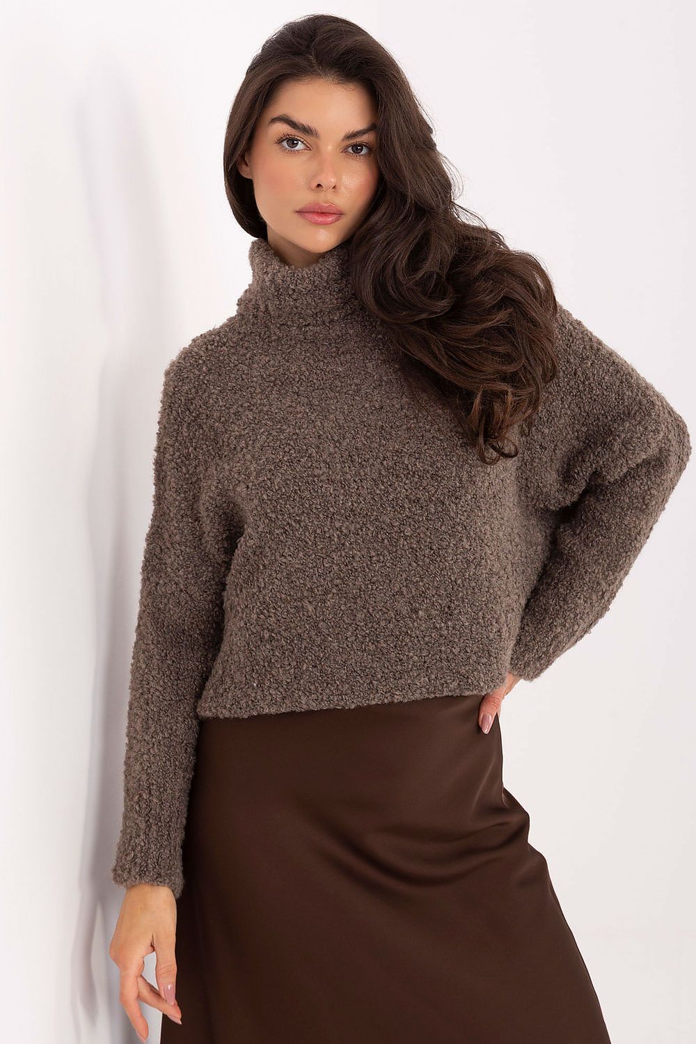 Boucle Sweater Turtleneck FP