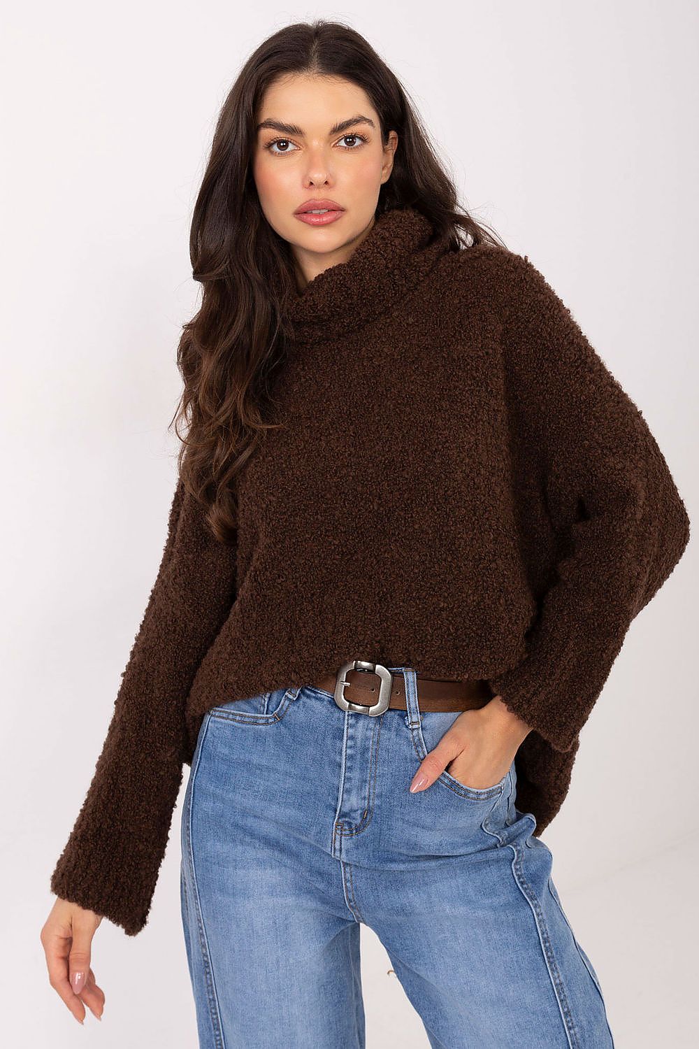 Boucle Sweater Turtleneck FP