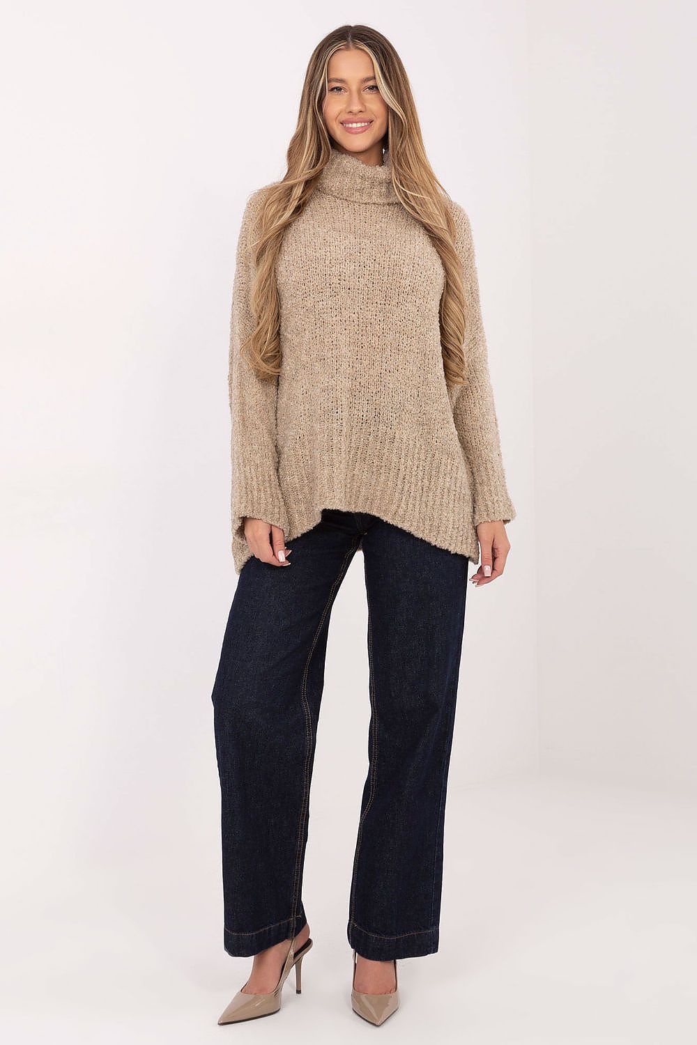Boucle Sweater Turtleneck FP