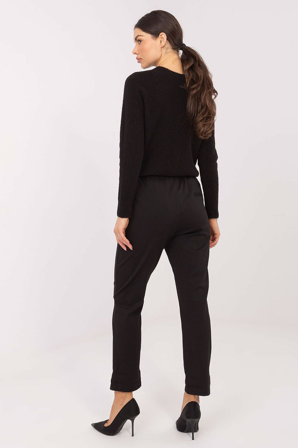 Tapered 7/8 Length Legs Women trousers FP