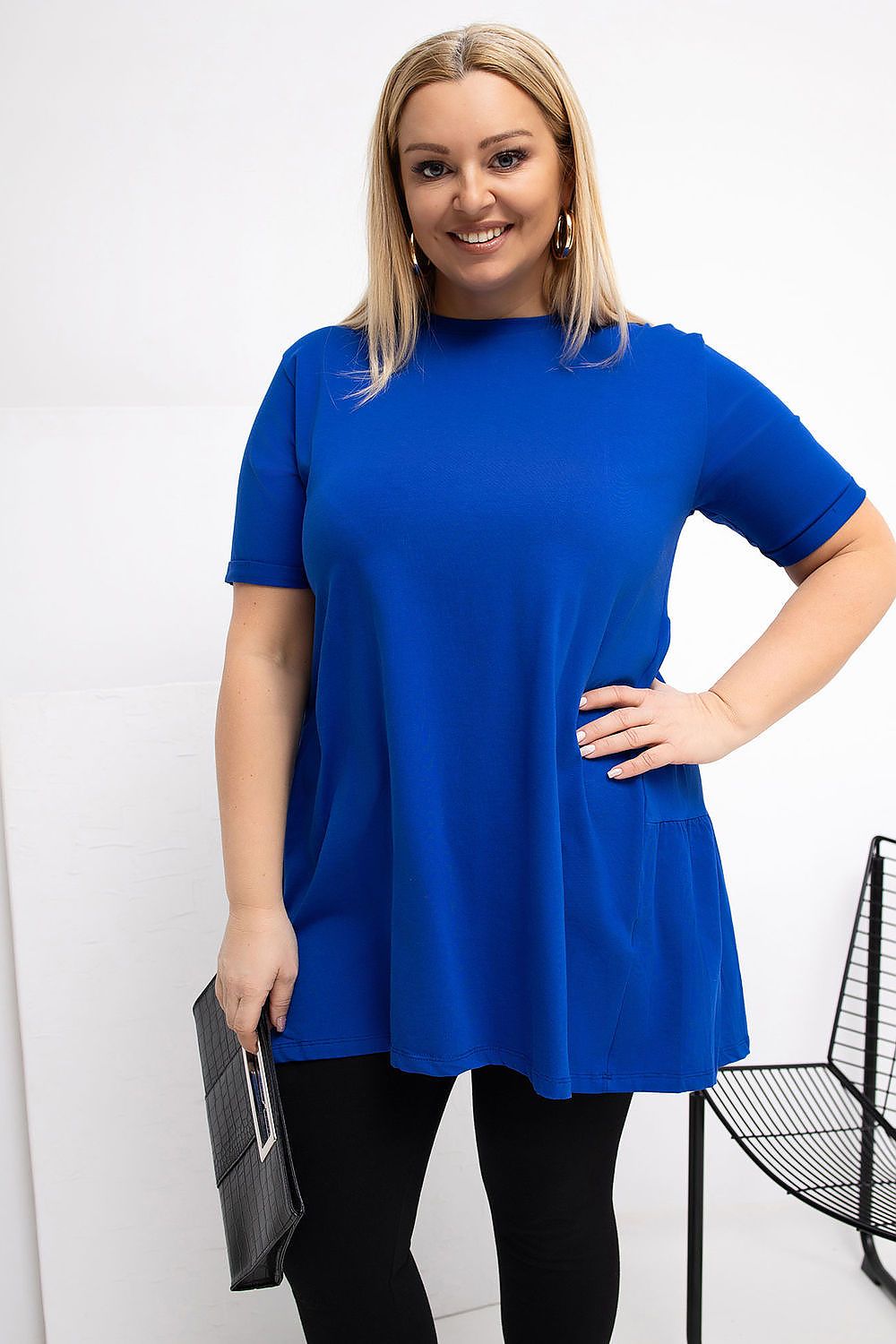 Short Sleeves Plus size blouse Relevance