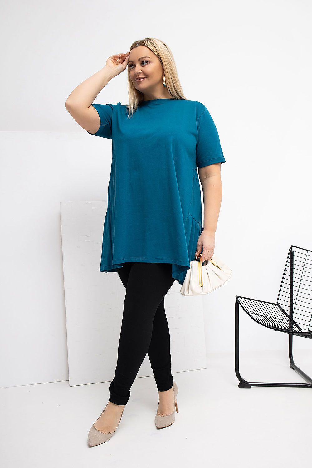 Short Sleeves Plus size blouse Relevance