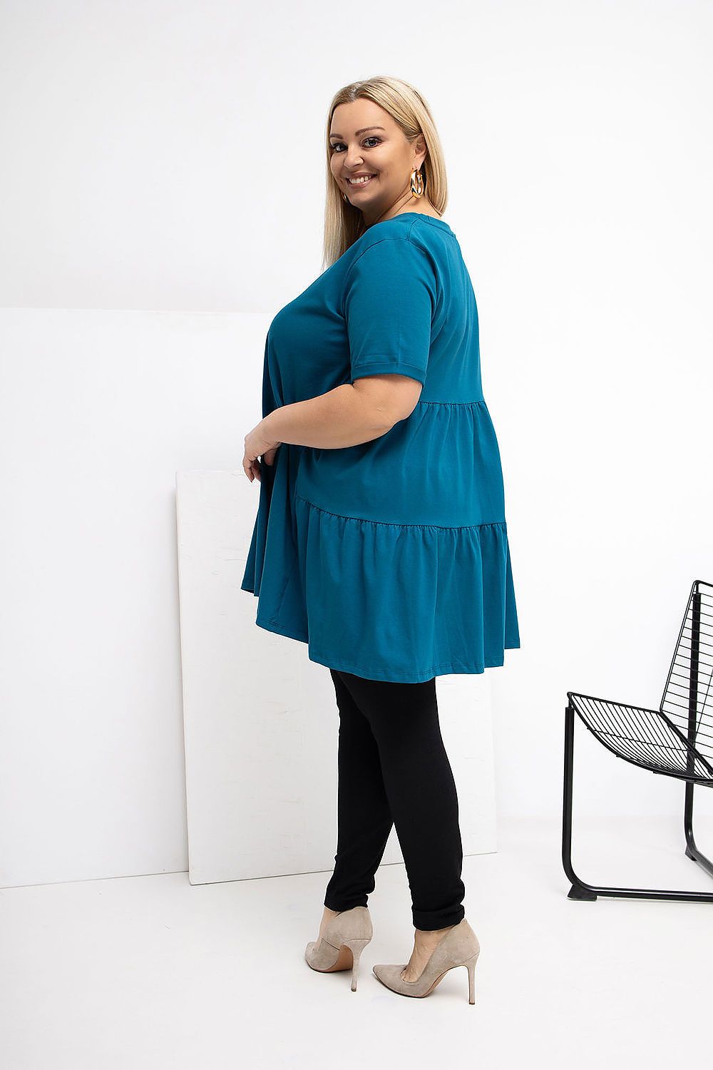 Short Sleeves Plus size blouse Relevance