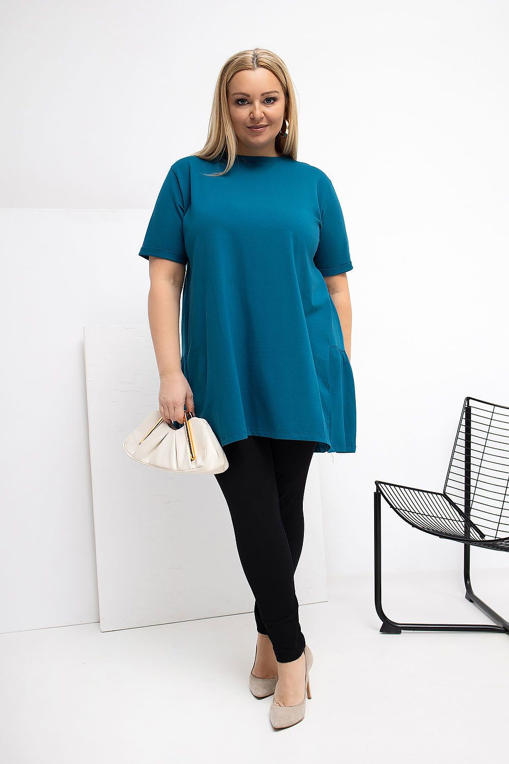 Short Sleeves Plus size blouse Relevance