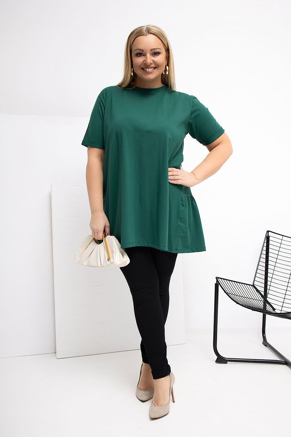 Short Sleeves Plus size blouse Relevance