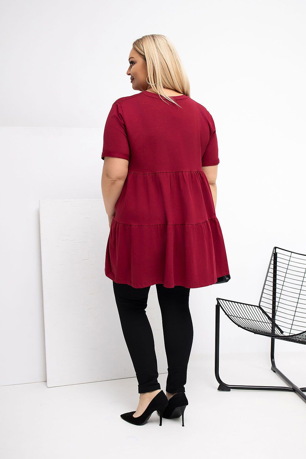 Short Sleeves Plus size blouse Relevance