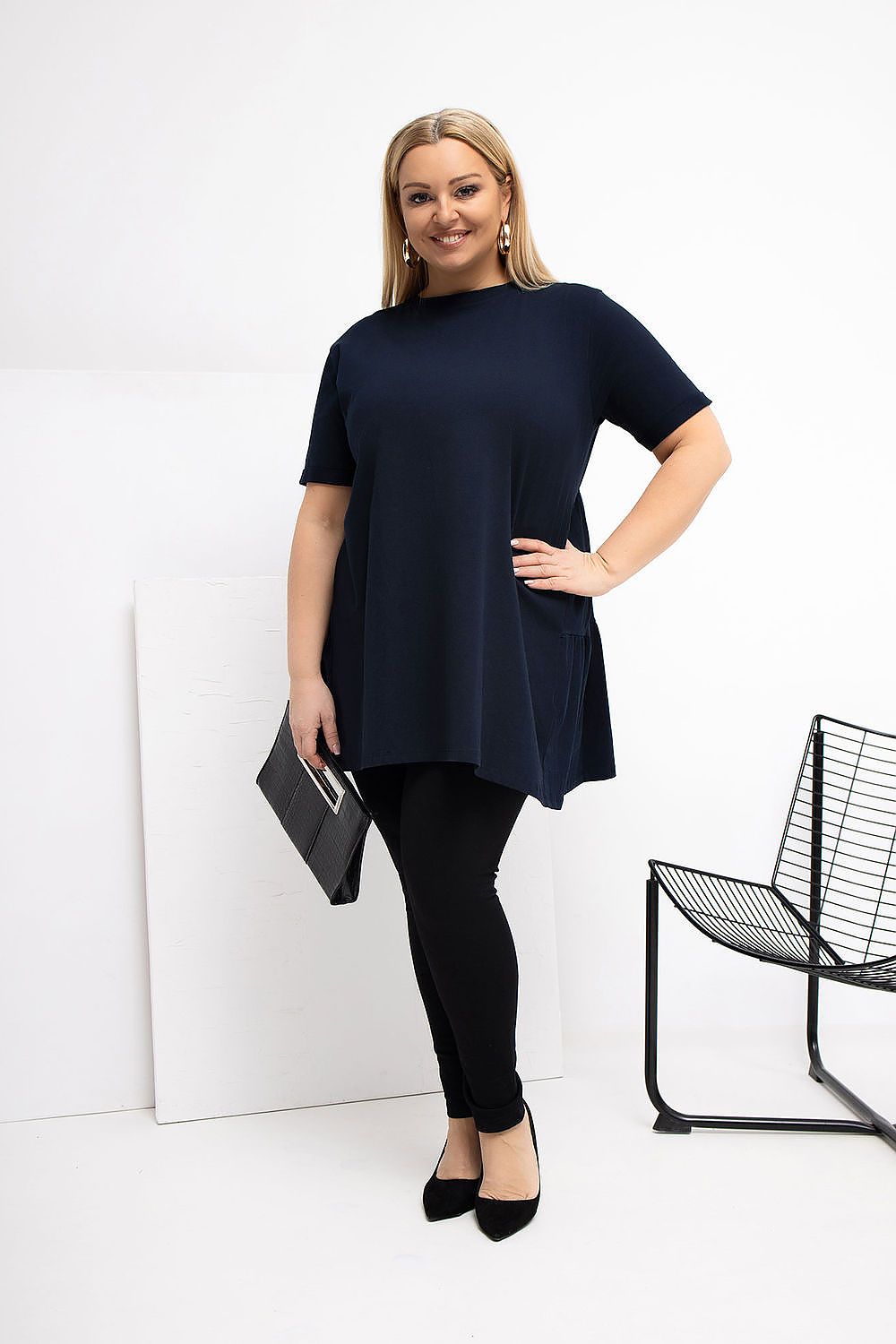 Short Sleeves Plus size blouse Relevance