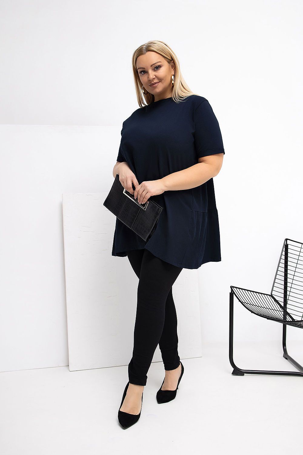 Short Sleeves Plus size blouse Relevance