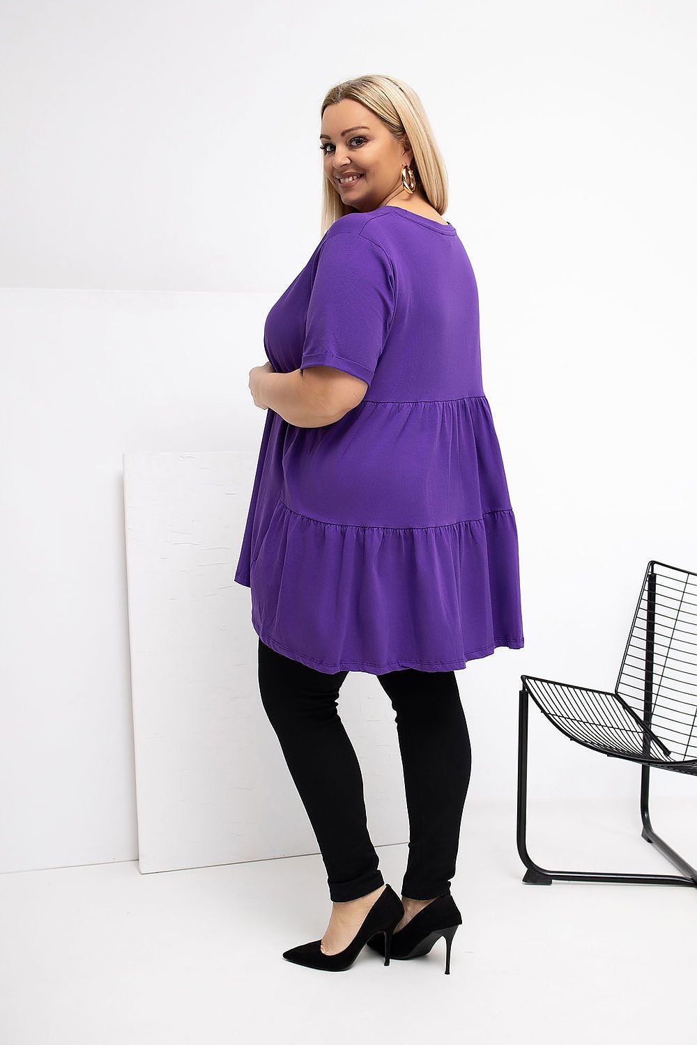 Short Sleeves Plus size blouse Relevance