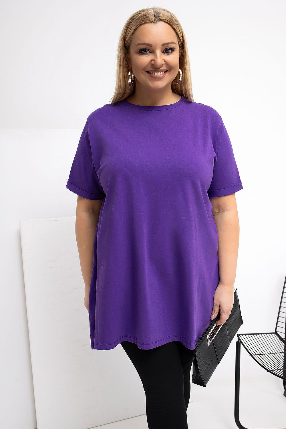 Short Sleeves Plus size blouse Relevance