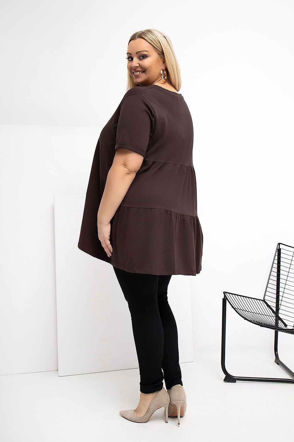 Short Sleeves Plus size blouse Relevance