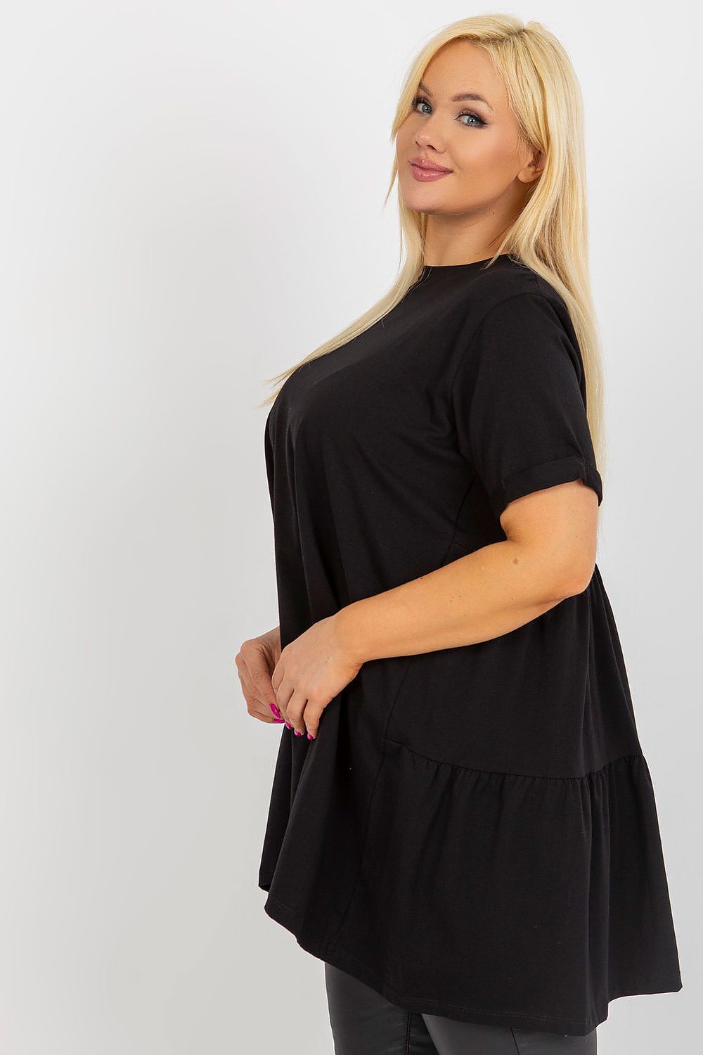 Short Sleeves Plus size blouse Relevance