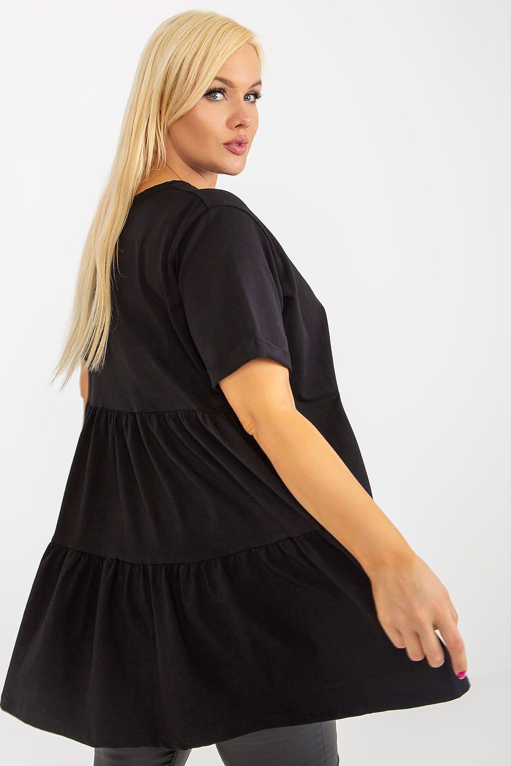 Short Sleeves Plus size blouse Relevance