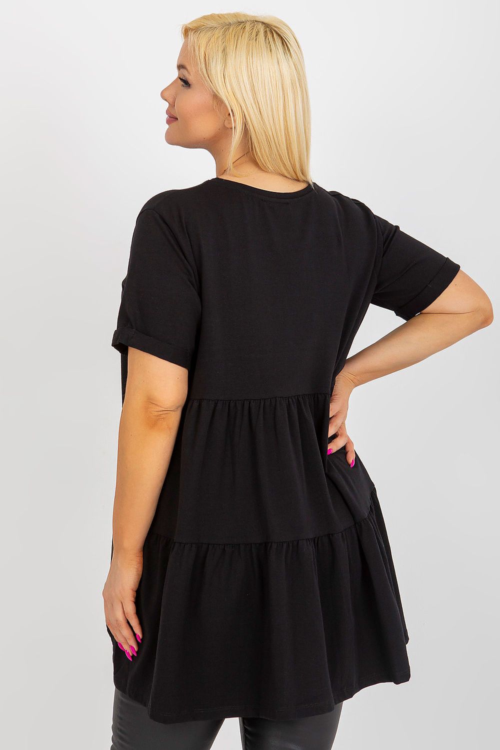 Short Sleeves Plus size blouse Relevance
