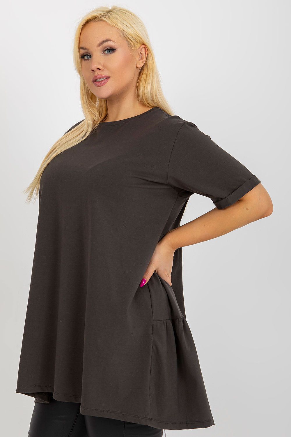 Short Sleeves Plus size blouse Relevance