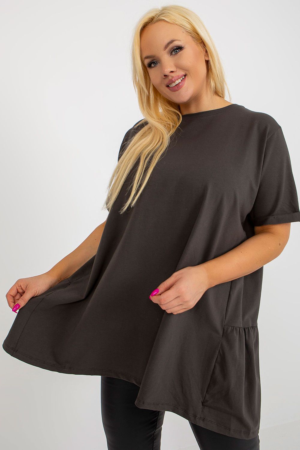 Short Sleeves Plus size blouse Relevance