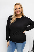 Round Neck Plus size blouse Relevance
