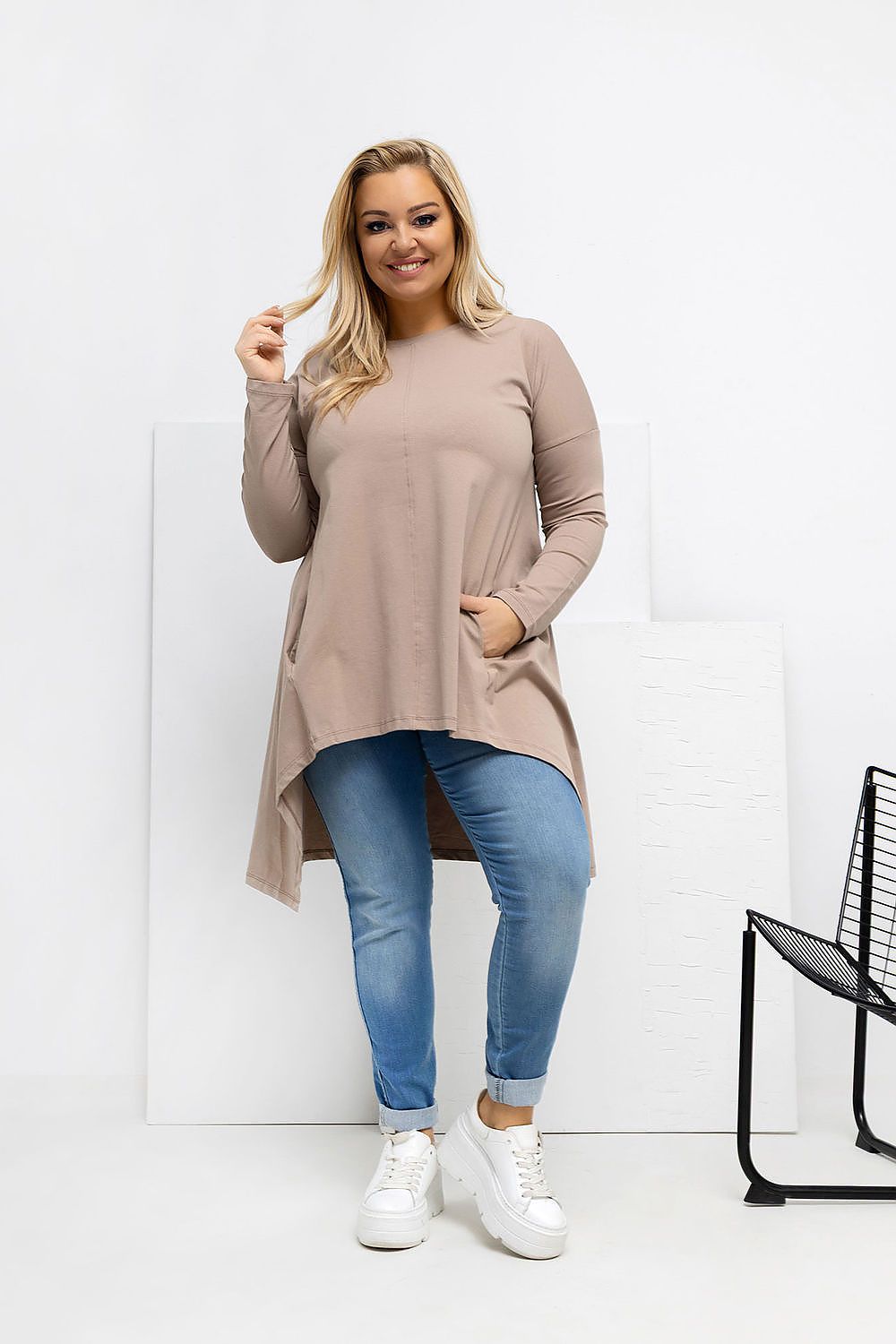 Plus size breathable blouse Relevance