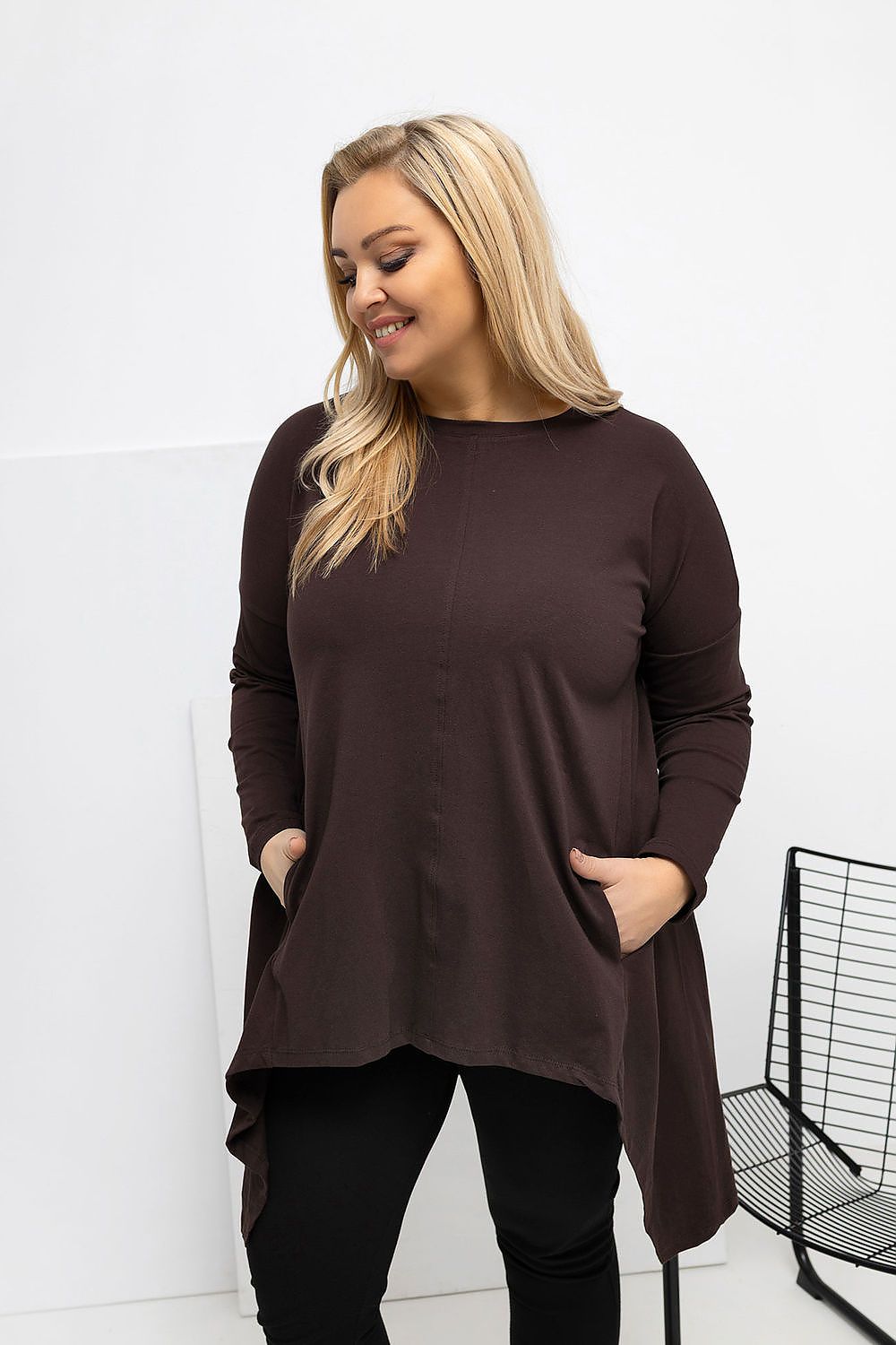 Plus size breathable blouse Relevance
