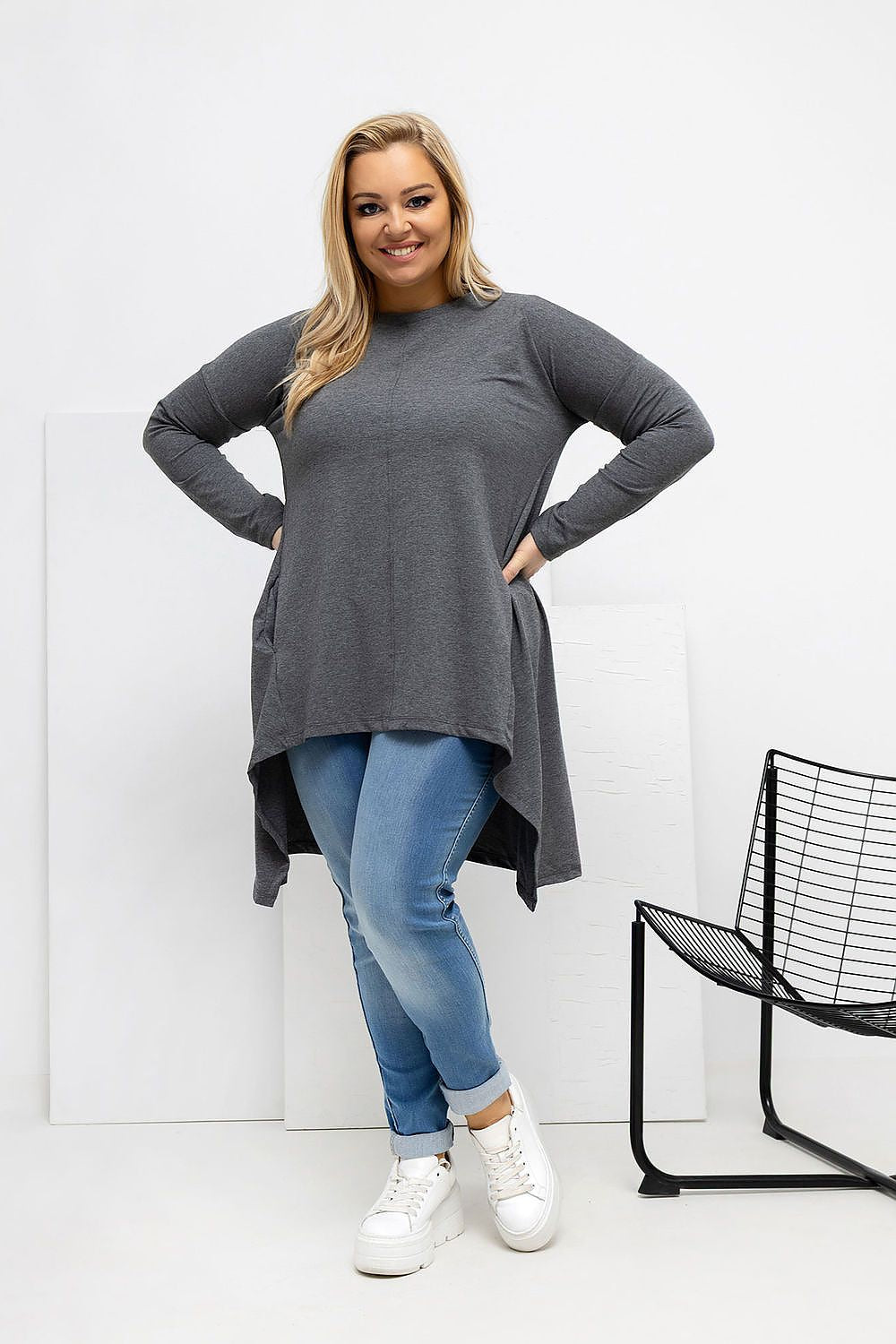 Plus size breathable blouse Relevance