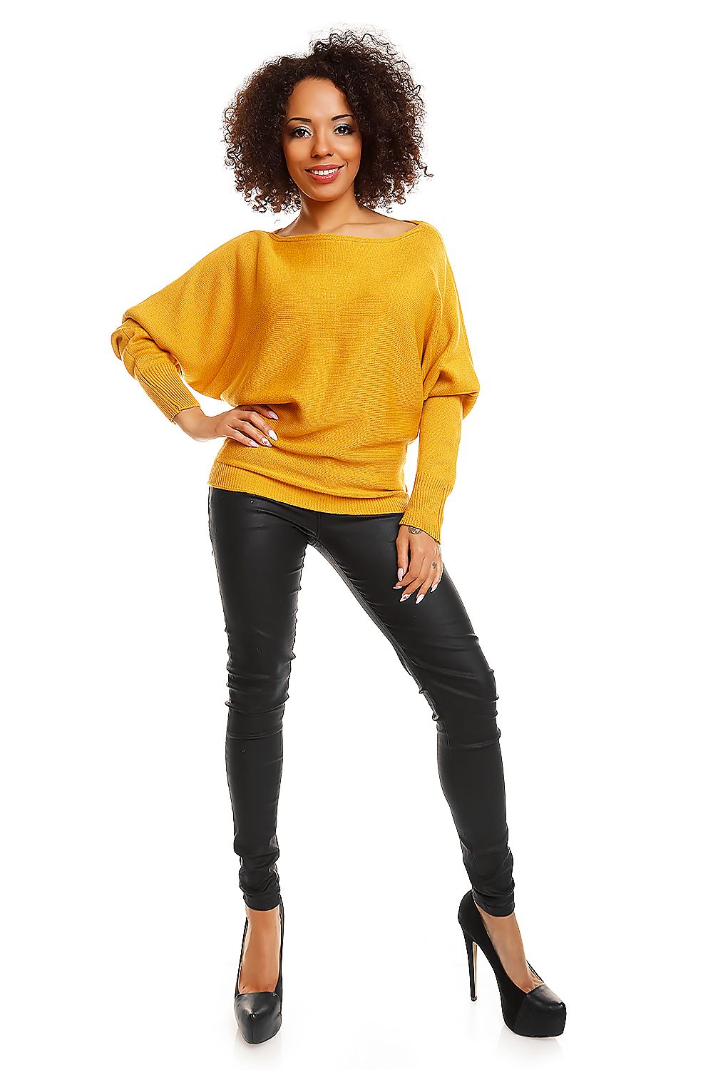 Bat style oversize kimono blouse PeeKaBoo