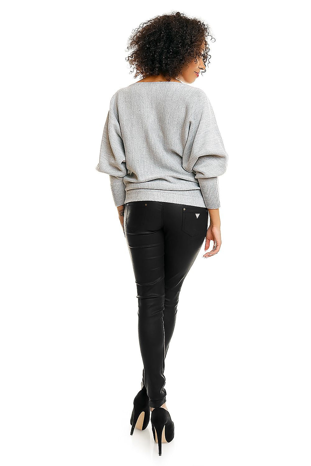 Bat style oversize kimono blouse PeeKaBoo
