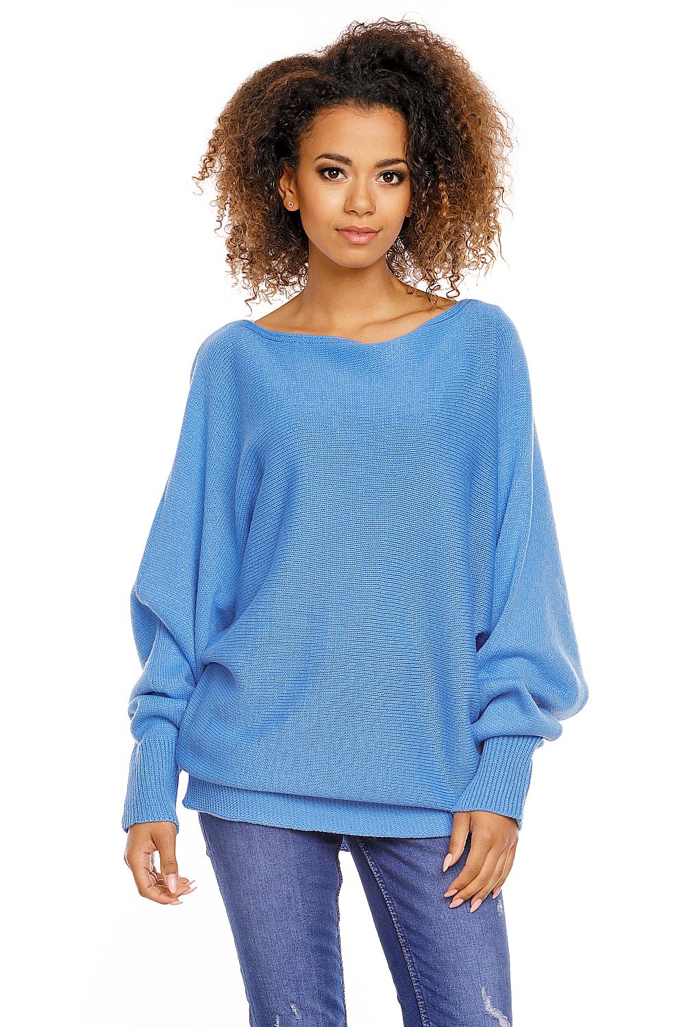 Bat style oversize kimono blouse PeeKaBoo