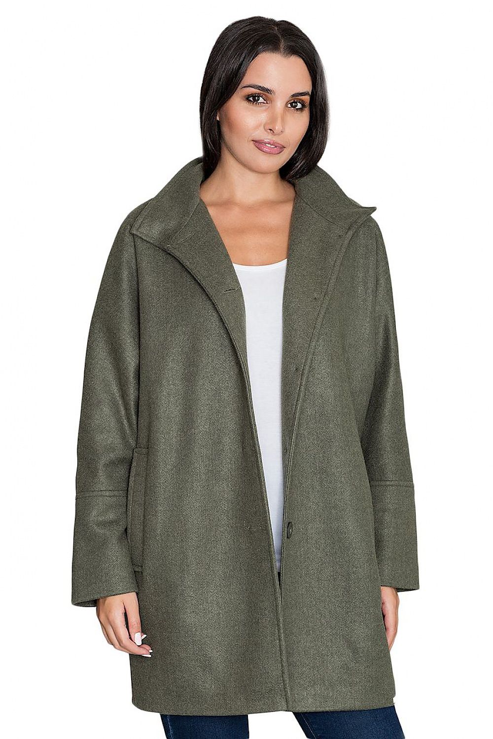 Løs kimono Frakk Figl