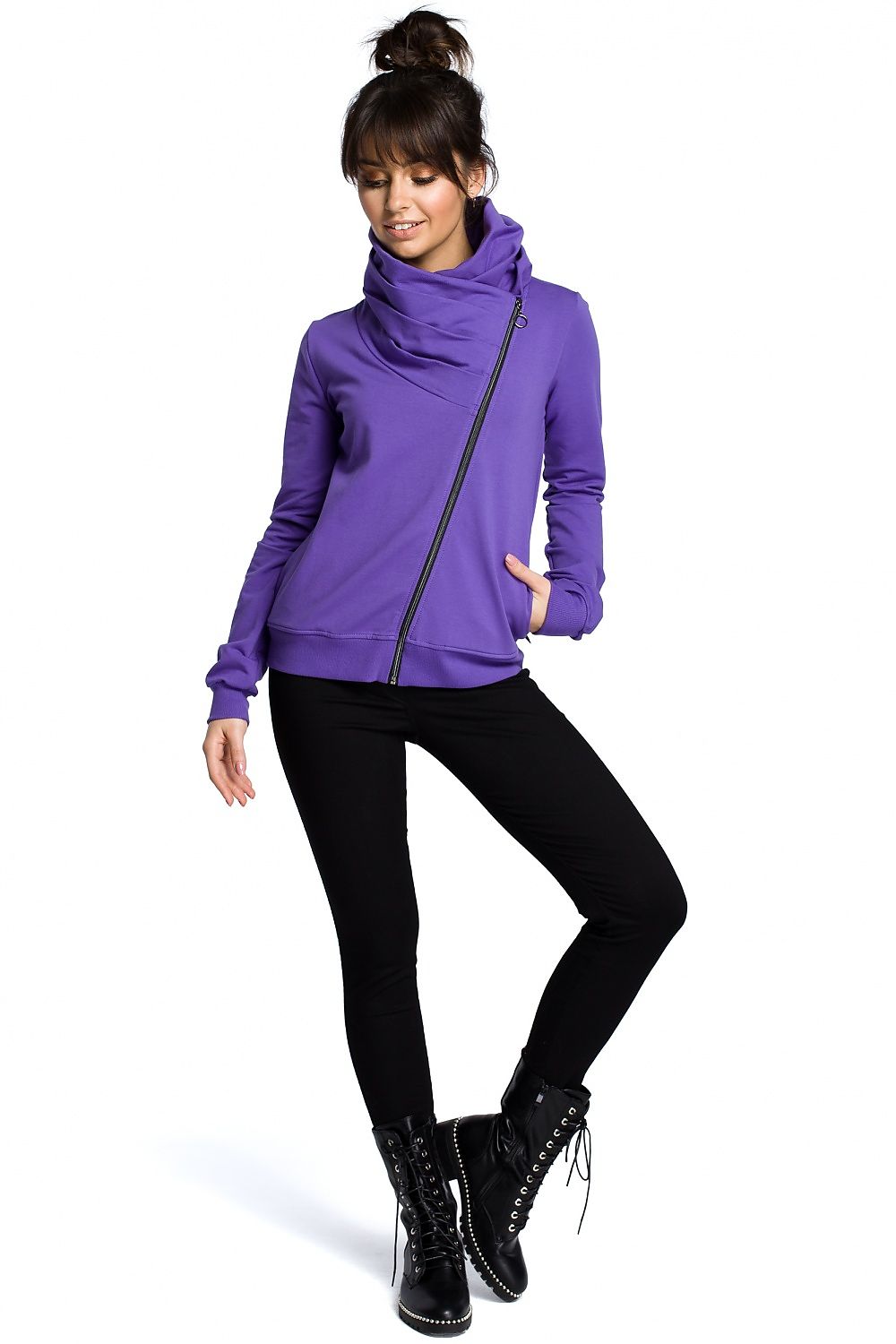 Sporty Genser med høy krage - BeWear