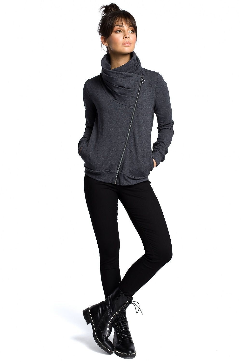 Sporty Genser med høy krage - BeWear