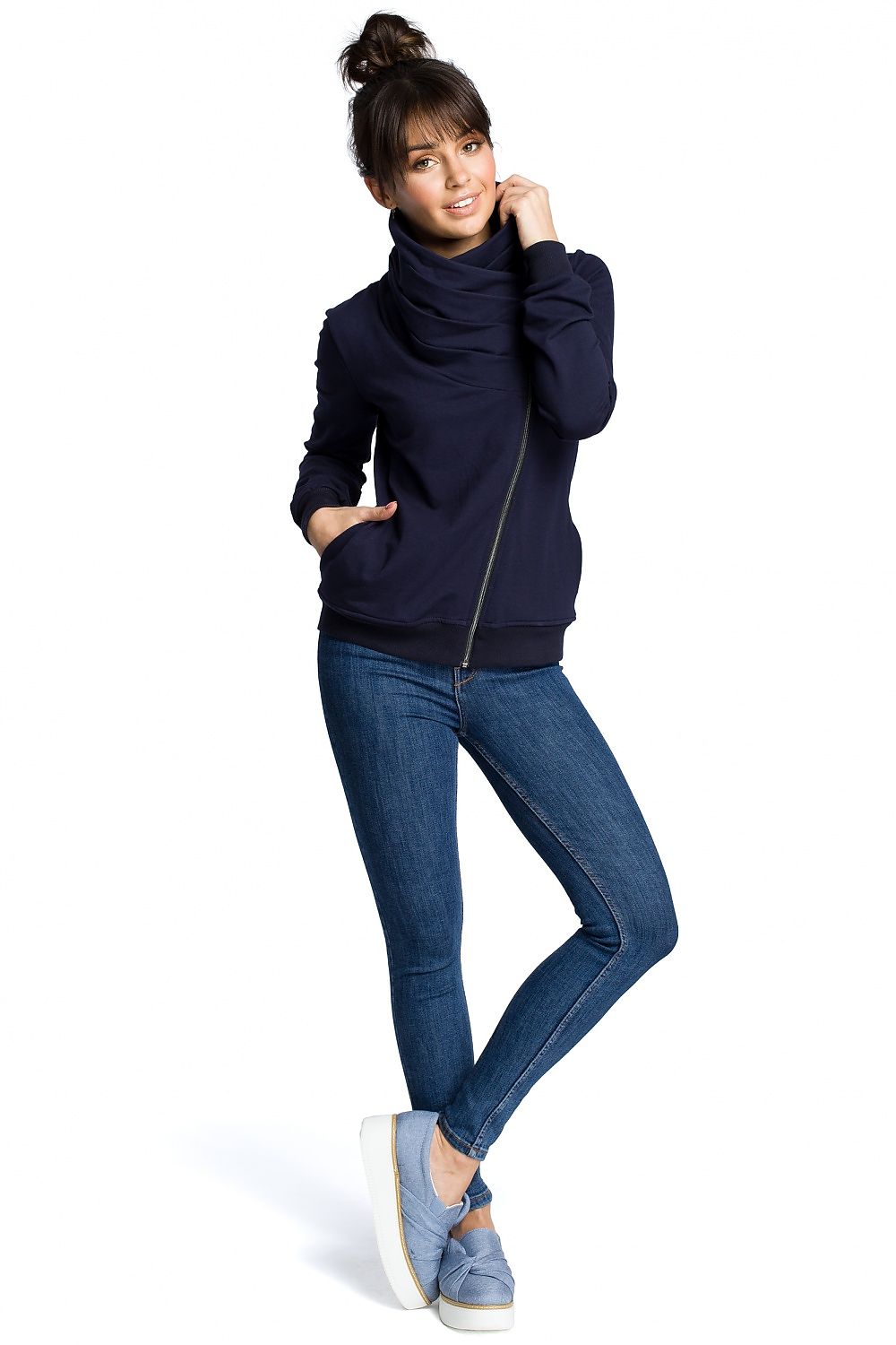 Sporty Genser med høy krage - BeWear